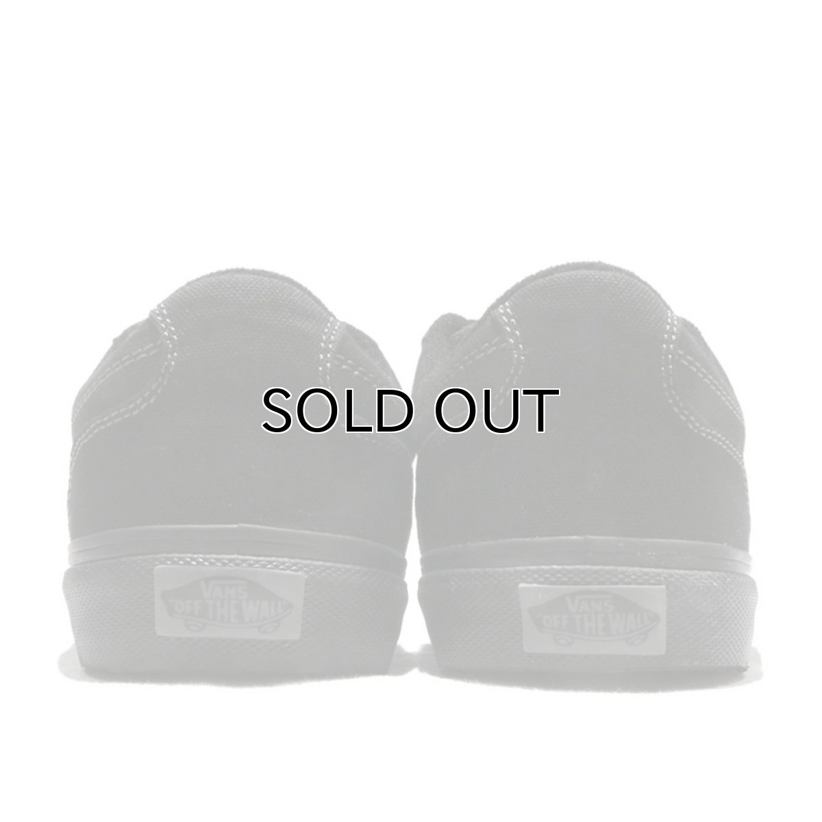 画像4: NEW VANS "BEARCAT" Canvas Skate Shoes　BLACK　size US 7~11 (4)