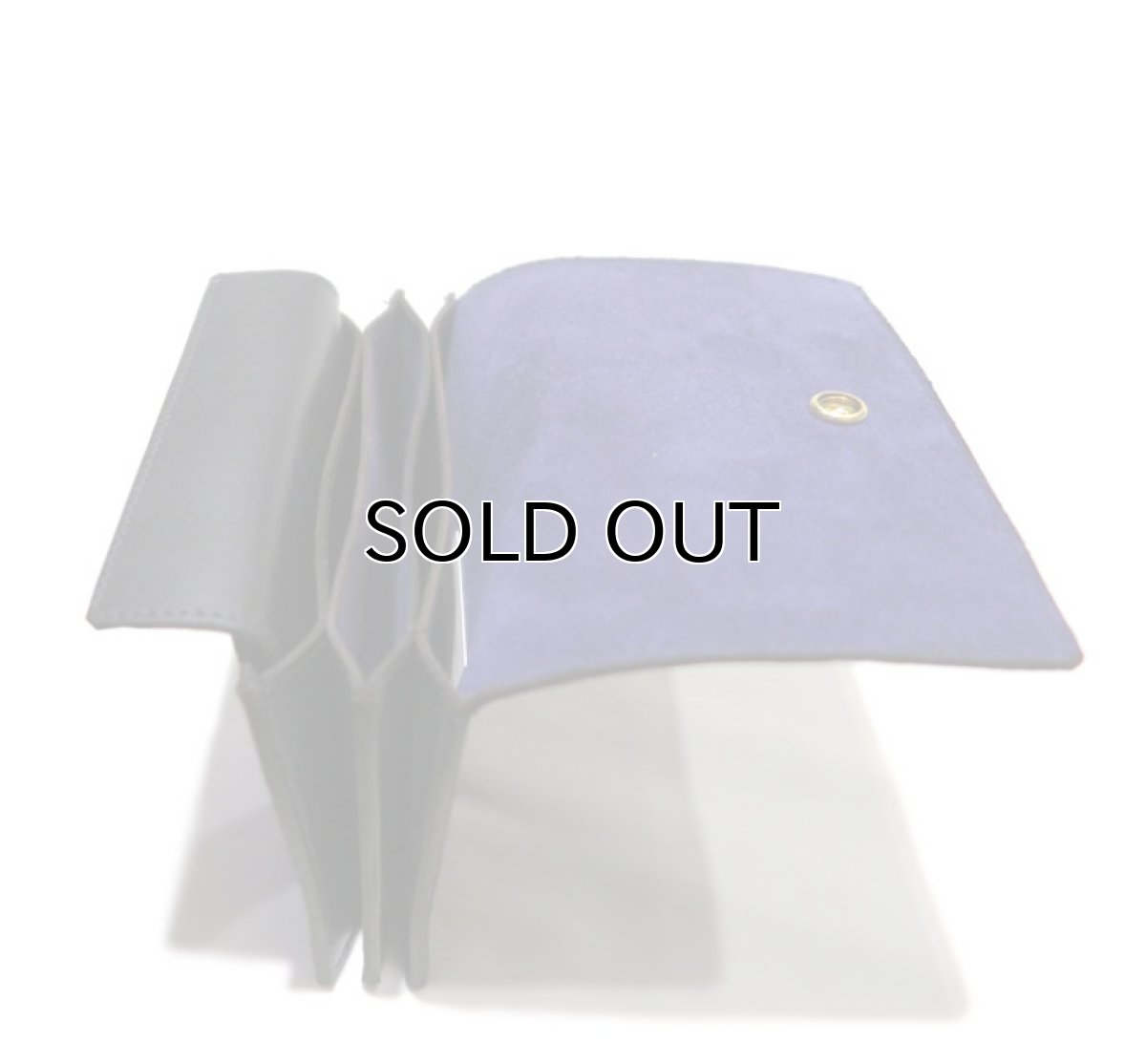 画像6: "JUTTA NEUMANN" Leather Wallet "the Waiter's Wallet" Medium Size　color : Black / Purple (6)