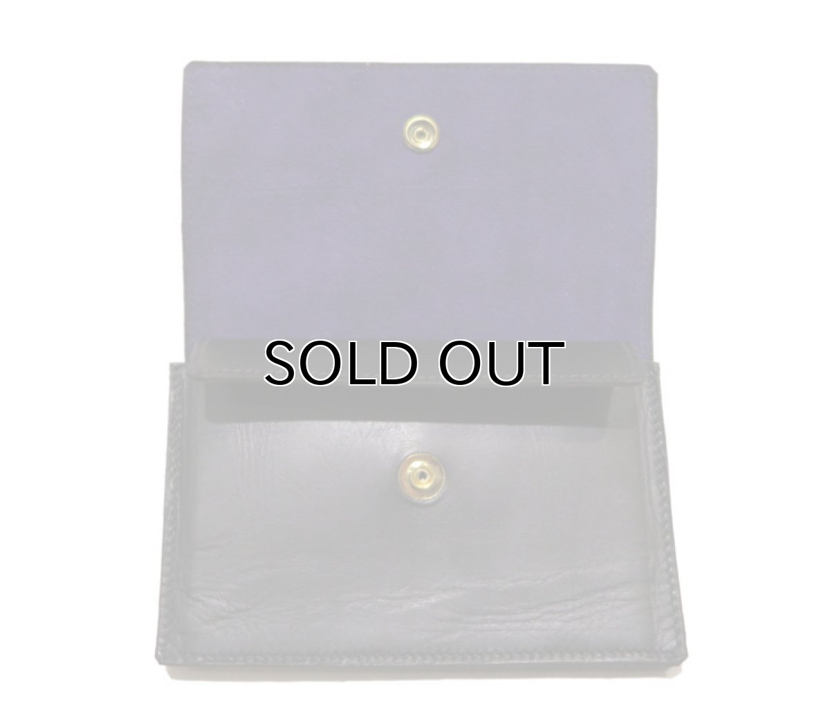 画像5: "JUTTA NEUMANN" Leather Wallet "the Waiter's Wallet" Medium Size　color : Black / Purple (5)