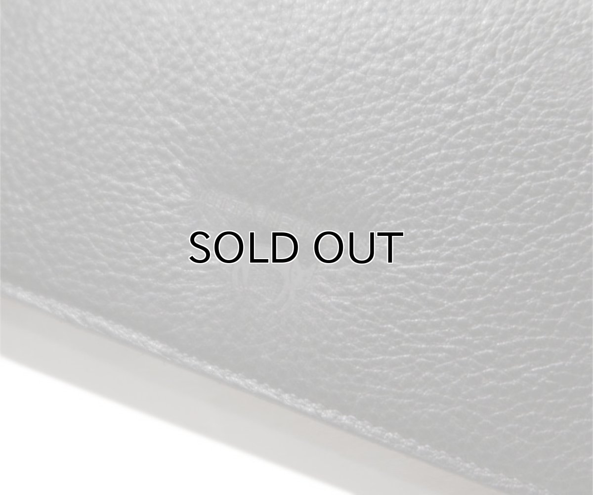 画像9: "JUTTA NEUMANN" Leather Wallet "the Waiter's Wallet"  color : Black / Lavender　長財布 (9)