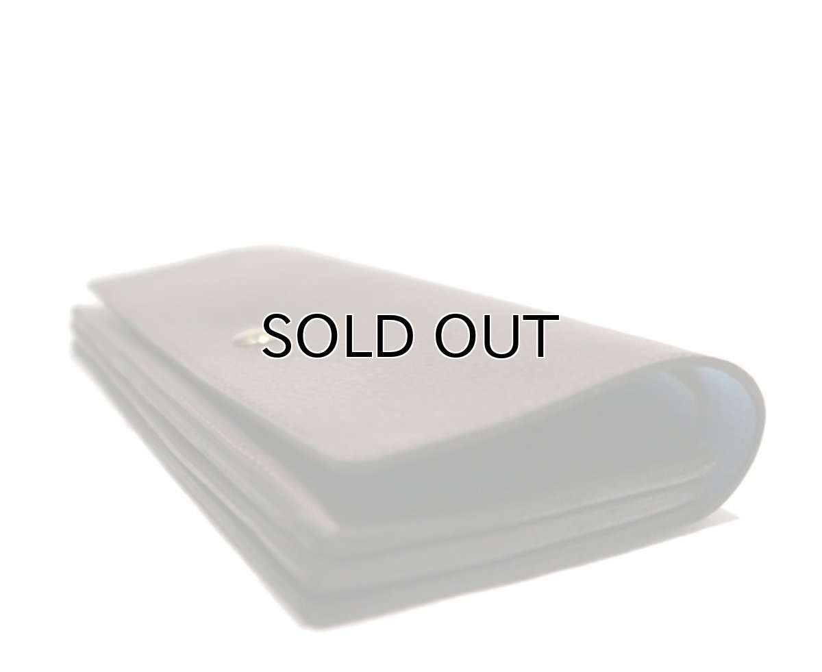 画像4: "JUTTA NEUMANN" Leather Wallet "the Waiter's Wallet"  color : Brown / Light Blue　長財布 (4)