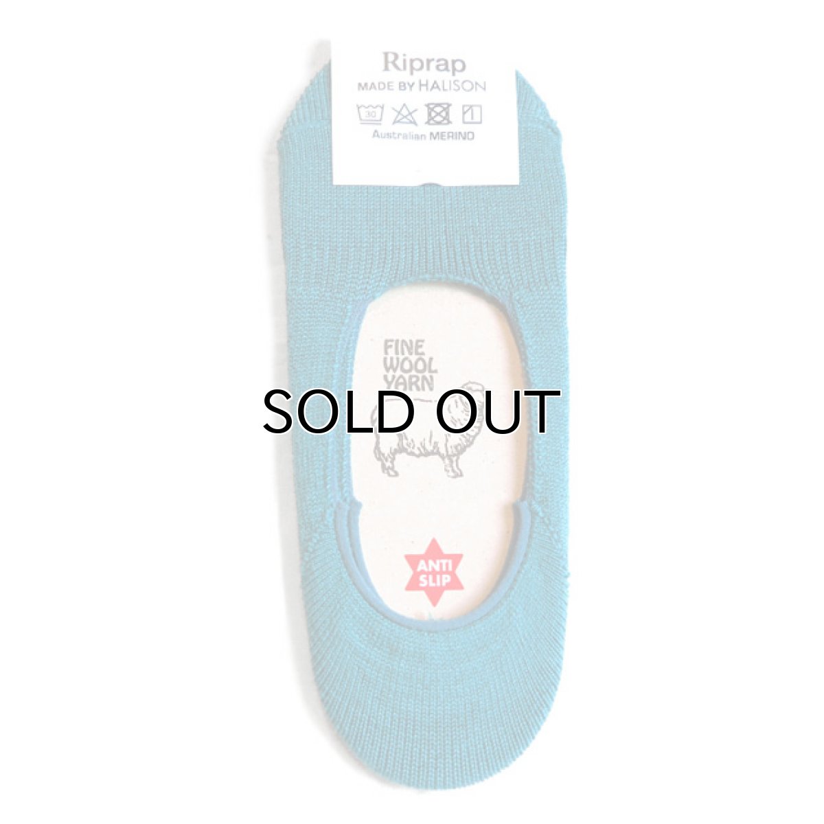 画像6: Riprap HALISON Australian MERINO "INVISIBLE SOCKS"　size FREE (6)