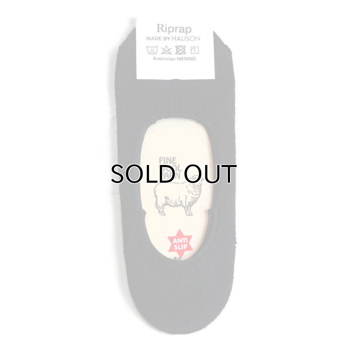 画像4: Riprap HALISON Australian MERINO "INVISIBLE SOCKS"　size FREE (4)