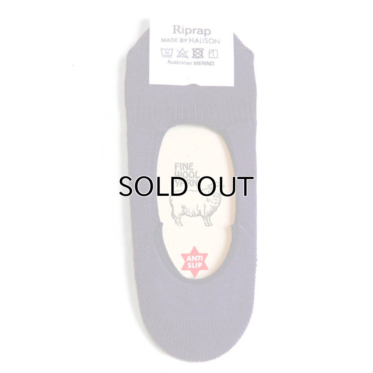 画像5: Riprap HALISON Australian MERINO "INVISIBLE SOCKS"　size FREE (5)