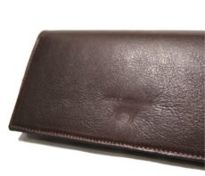 画像9: "JUTTA NEUMANN" Leather Wallet "the Waiter's Wallet"  color : Brown / Yellow Brown　長財布 (9)