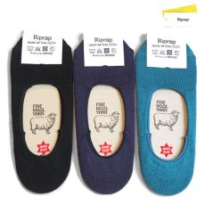 画像1: Riprap HALISON Australian MERINO "INVISIBLE SOCKS"　size FREE (1)