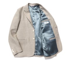 画像6: Riprap "LINEN 3B JACKET"　color : FLAX　size : MEDIUM (6)