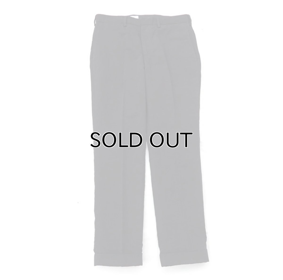 画像2: Riprap "NO TUCK SLACKS"　color : BLACK　size : LARGE-R (2)