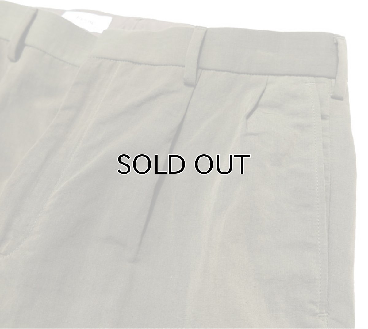 画像5: Riprap "TWO TUCK SLACKS"　color : OLIVE　size : LARGE-R (5)