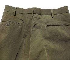 画像6: Riprap "TWO TUCK SLACKS"　color : OLIVE　size : LARGE-R (6)