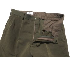 画像4: Riprap "TWO TUCK SLACKS"　color : OLIVE　size : LARGE-R (4)