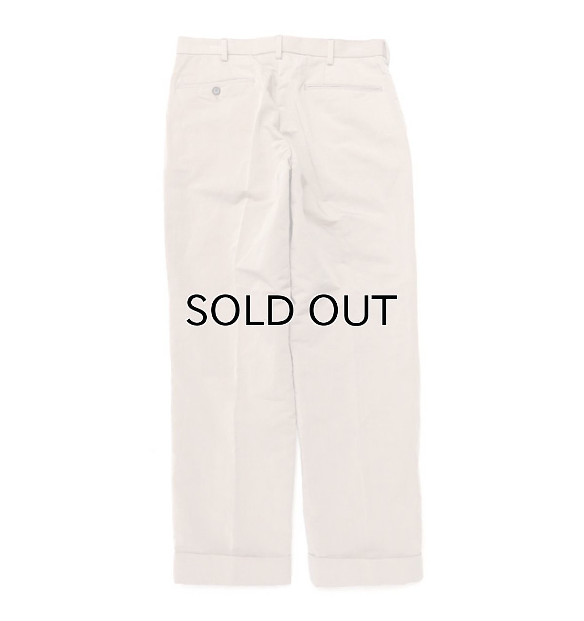 画像3: Riprap "TWO TUCK SLACKS"　color : BEIGE　size : SMALL-R, MEDIUM-R, LARGE-R (3)