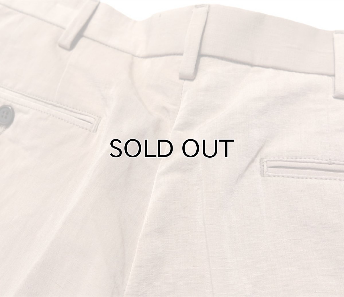 画像6: Riprap "TWO TUCK SLACKS"　color : BEIGE　size : SMALL-R, MEDIUM-R, LARGE-R (6)