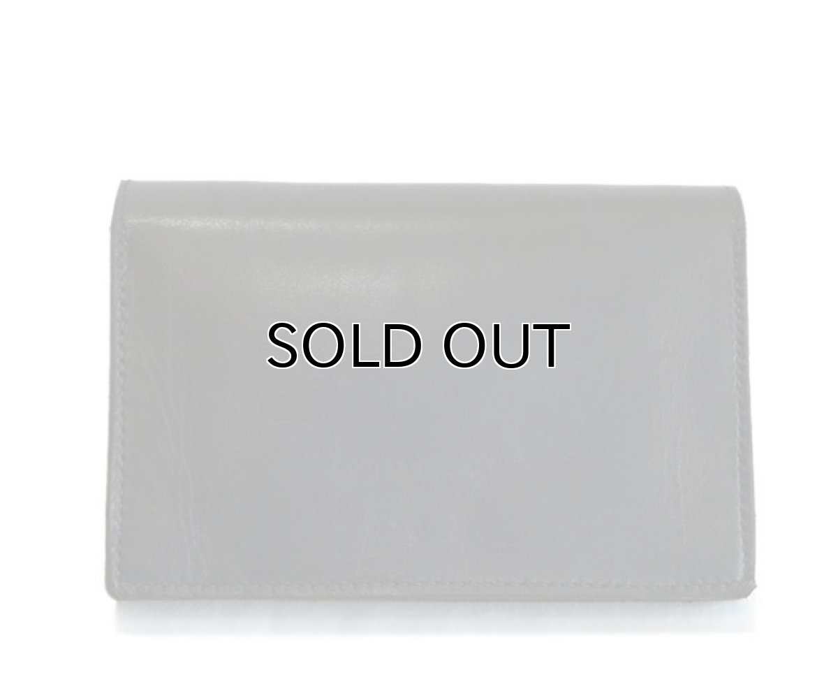 画像3: "JUTTA NEUMANN" Leather Wallet "the Waiter's Wallet" Medium Size　color : Black / Lime Green (3)