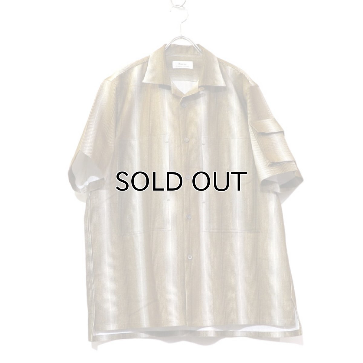 画像2: Riprap "3M STRIPE MIX POCKET S/S SHIRTS"　color : OLIVE (2)