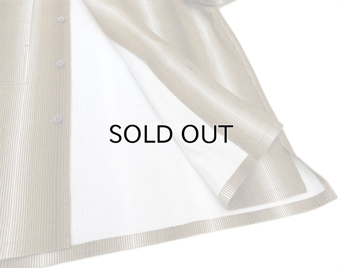 画像6: Riprap "3M STRIPE MIX POCKET S/S SHIRTS"　color : OLIVE (6)