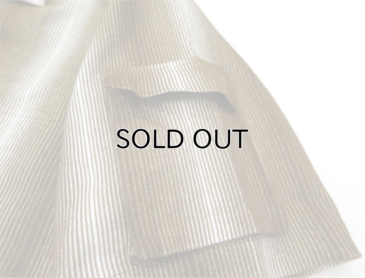 画像8: Riprap "3M STRIPE MIX POCKET S/S SHIRTS"　color : OLIVE (8)