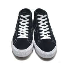 画像2: NEW CONVERSE "ONE STAR MID" Suede Skate Shoes　BLACK　size US 11 (2)