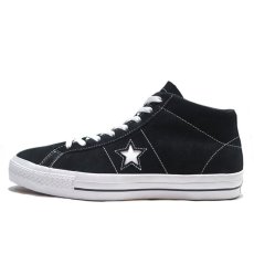 画像3: NEW CONVERSE "ONE STAR MID" Suede Skate Shoes　BLACK　size US 11 (3)