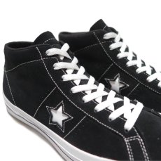 画像5: NEW CONVERSE "ONE STAR MID" Suede Skate Shoes　BLACK　size US 11 (5)