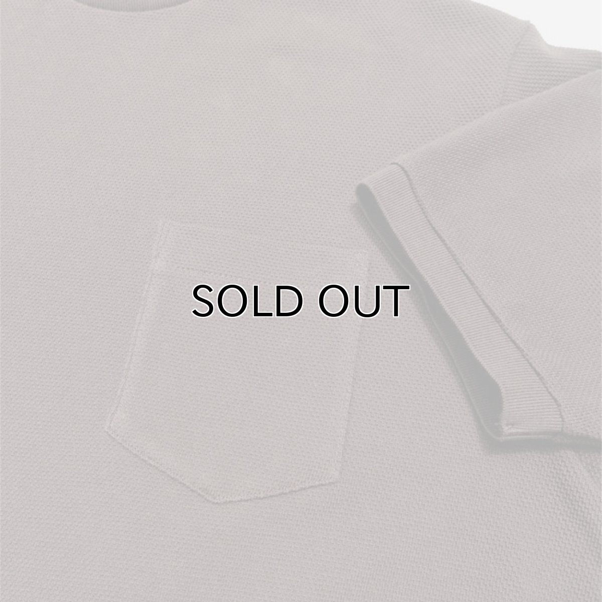 画像6: Riprap "CREW NECK POCKET POLO SHIRTS"  color : DARK BROWN size : LARGE (6)