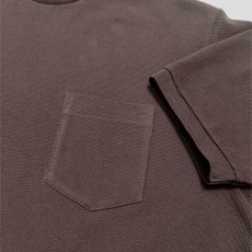 画像6: Riprap "CREW NECK POCKET POLO SHIRTS" 　color : DARK BROWN　size : LARGE (6)