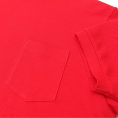 画像6: Riprap "CREW NECK POCKET POLO SHIRTS" 　color : CHERRY　size : LARGE (6)