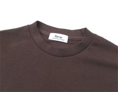 画像5: Riprap "CREW NECK POCKET POLO SHIRTS" 　color : DARK BROWN　size : LARGE (5)