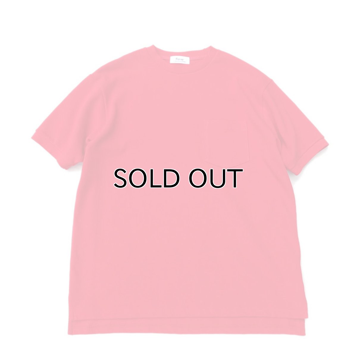 画像4: Riprap "CREW NECK POCKET POLO SHIRTS"  color : CHERRY size : LARGE (4)