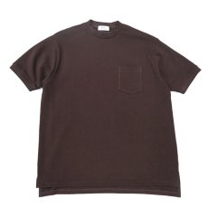 画像4: Riprap "CREW NECK POCKET POLO SHIRTS" 　color : DARK BROWN　size : LARGE (4)