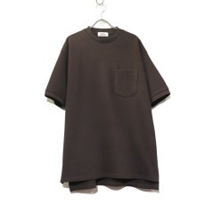 画像2: Riprap "CREW NECK POCKET POLO SHIRTS" 　color : DARK BROWN　size : LARGE (2)