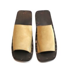 画像8: JUTTA NEUMANN "SAM" Suede Leather Sandal　CAMEL　size 7 D, 8 D, 9 D, 10 D (8)