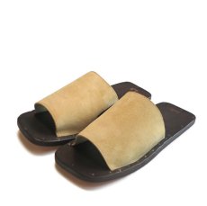 画像2: JUTTA NEUMANN "SAM" Suede Leather Sandal　CAMEL　size 7 D, 8 D, 9 D, 10 D (2)