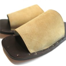 画像7: JUTTA NEUMANN "SAM" Suede Leather Sandal　CAMEL　size 7 D, 8 D, 9 D, 10 D (7)