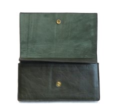 画像5: "JUTTA NEUMANN" Leather Wallet "the Waiter's Wallet"  color : Green / Olive Green　長財布 (5)