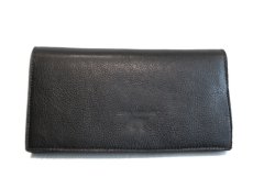 画像3: "JUTTA NEUMANN" Leather Wallet "the Waiter's Wallet"  color : Black / Deep Red　長財布 (3)