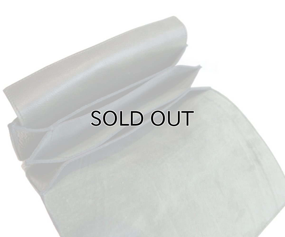 画像8: "JUTTA NEUMANN" Leather Wallet "the Waiter's Wallet"  color : Green / Olive Green　長財布 (8)