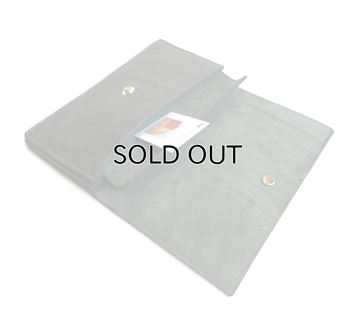 画像6: "JUTTA NEUMANN" Leather Wallet "the Waiter's Wallet"  color : Green / Olive Green　長財布 (6)