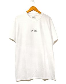 画像1: the poem clothing store "LOGO S/S Tee"　WHITE　size S,M,L,XL,2XL (1)