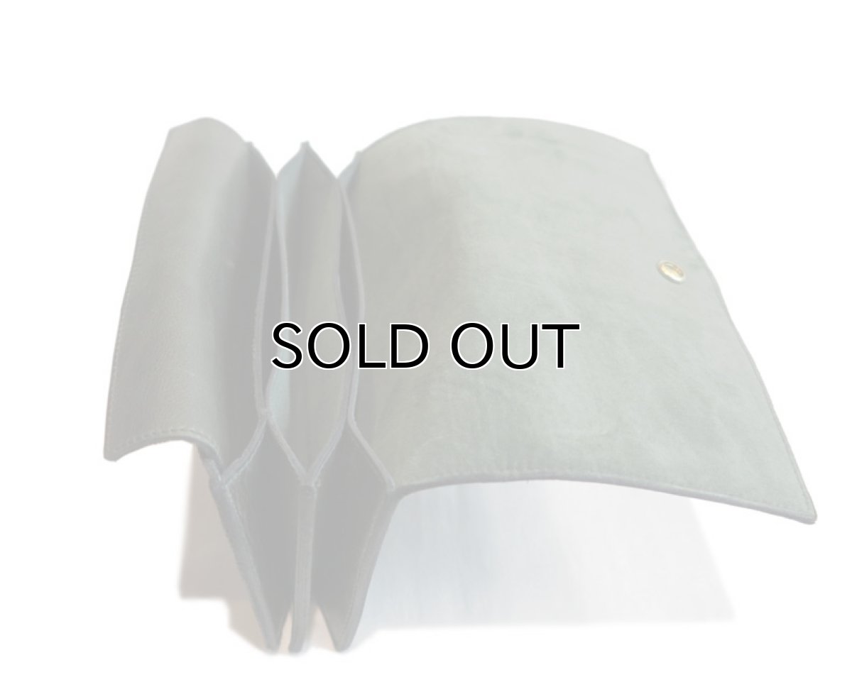 画像7: "JUTTA NEUMANN" Leather Wallet "the Waiter's Wallet"  color : Green / Olive Green　長財布 (7)