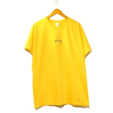 画像2: the poem clothing store "LOGO S/S Tee"　YELLOW　size S,M,L,XL,2XL (2)