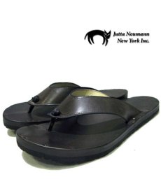 画像1: JUTTA NEUMANN "PETRA" Leather Sandal　GREEN　size 10 D (1)