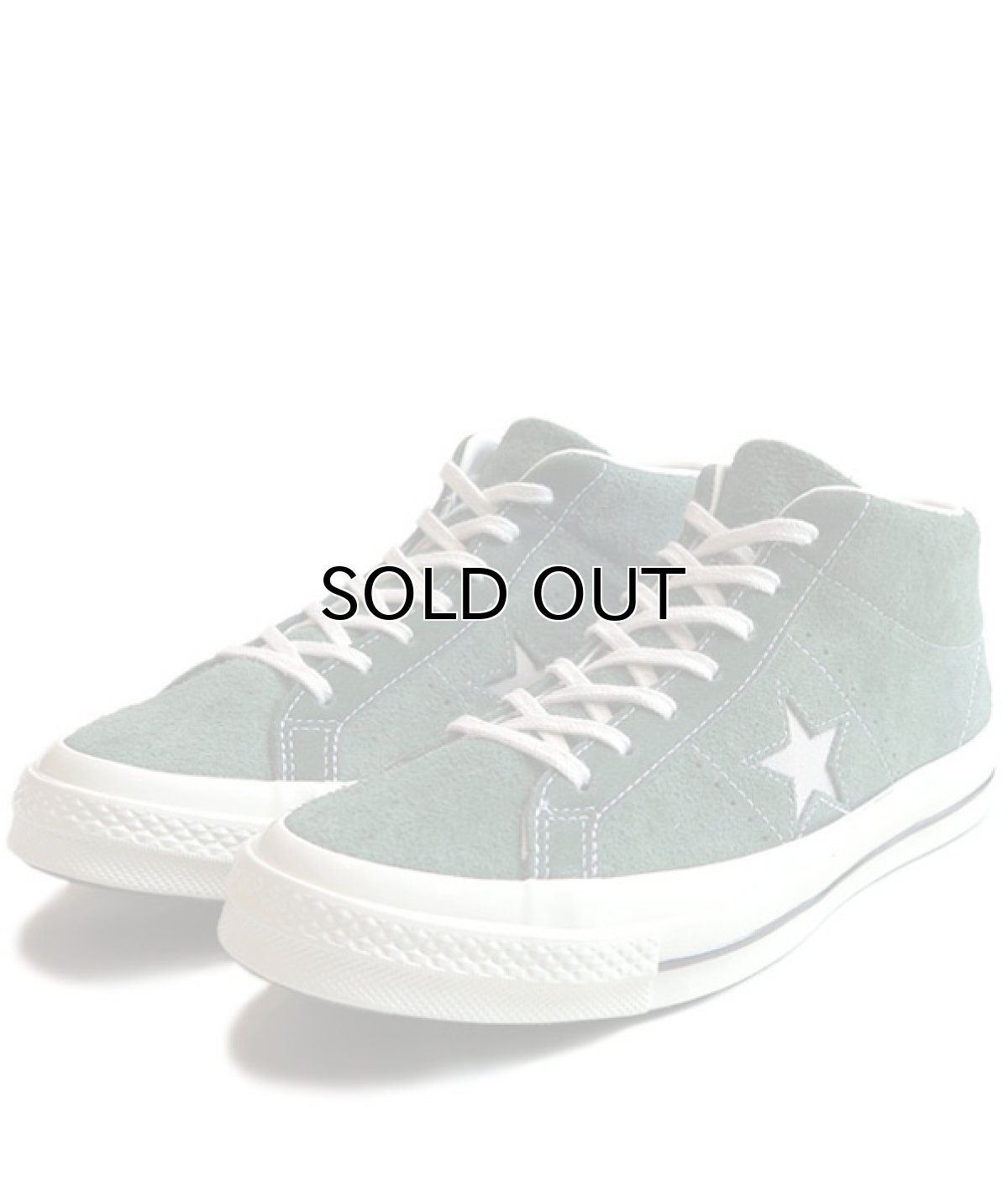 画像1: NEW Converse "ONE STAR" MID Suede Sneaker　GREEN　size 10 (1)