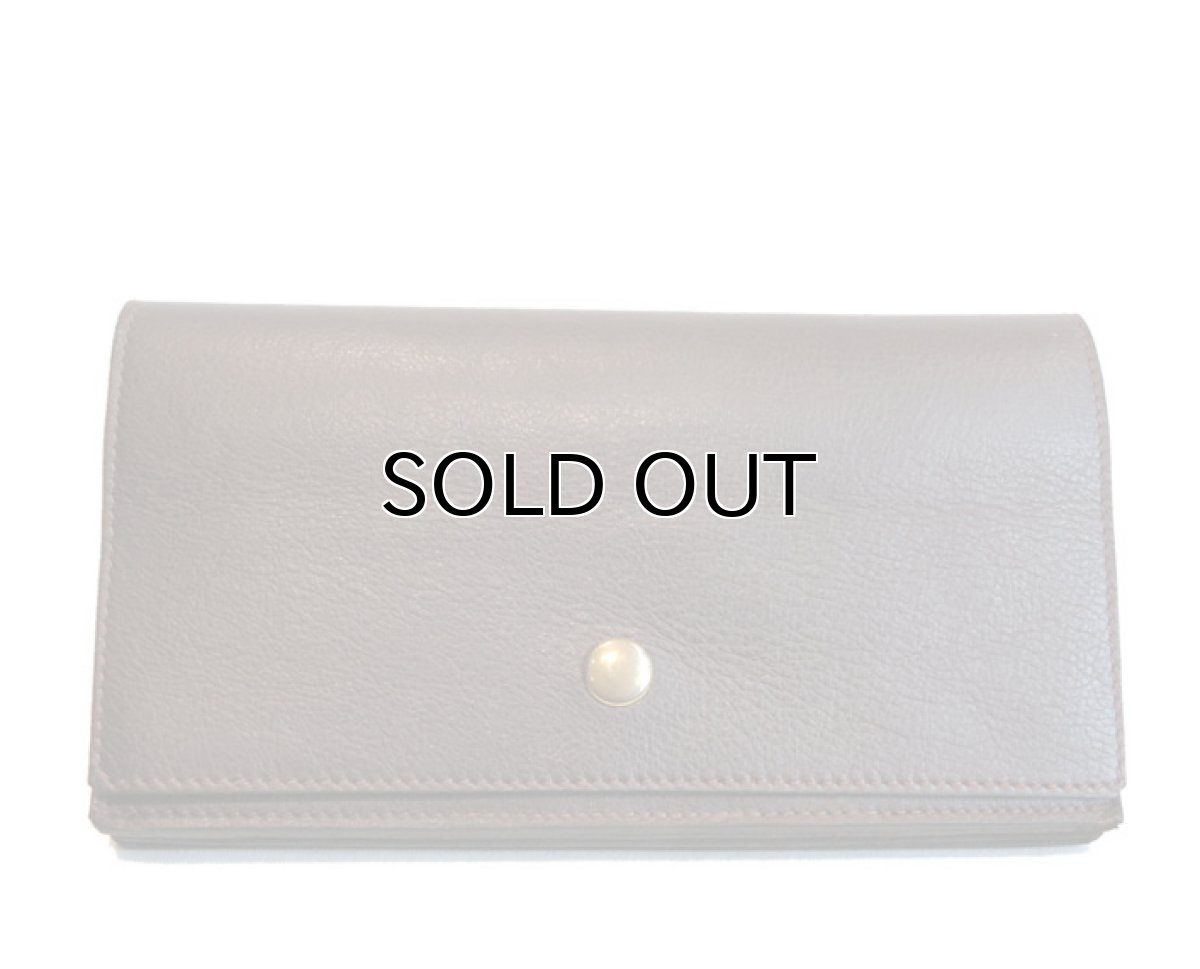 画像2: "JUTTA NEUMANN" Leather Wallet "the Waiter's Wallet"  color : Brown / Yellow Brown 長財布 (2)