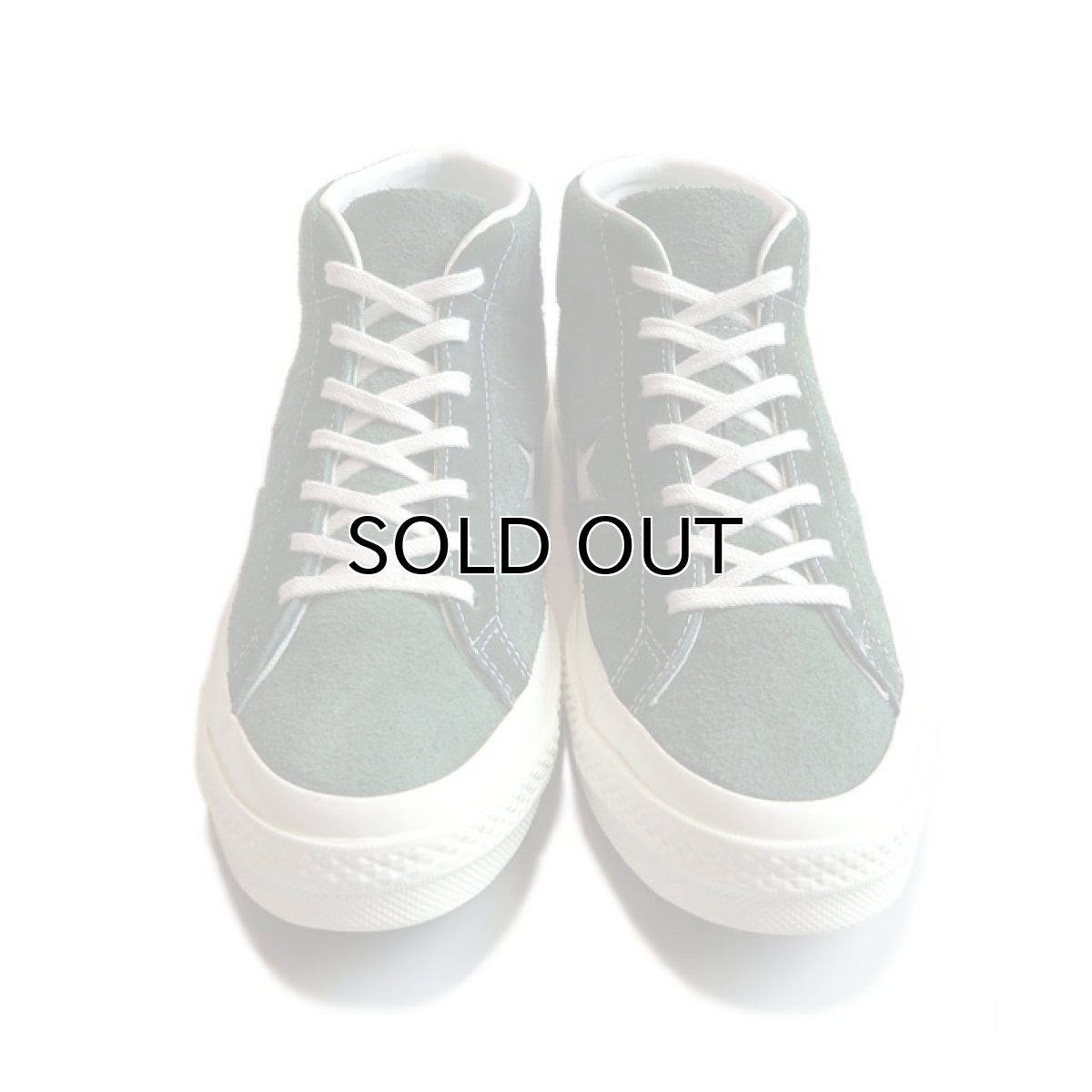 画像3: NEW Converse "ONE STAR" MID Suede Sneaker GREEN size 10 (3)