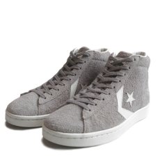 画像1: NEW CONVERSE "PRO LEATHER " MID Suede Skate Shoes　GREY　size 9, 9.5, 10 (1)