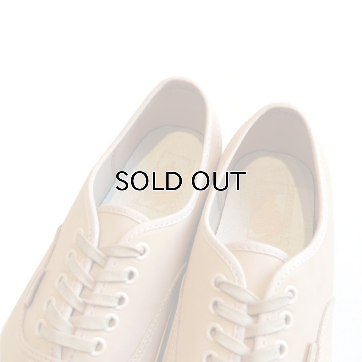 画像7: NEW VANS "AUTHENTIC" Leather Sneaker　VEGGIE TAN　size 10 (7)