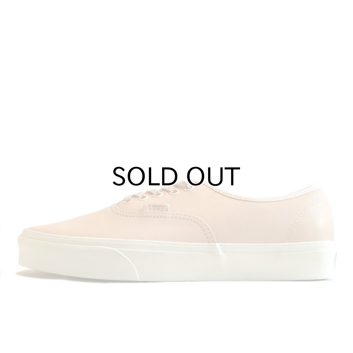 画像4: NEW VANS "AUTHENTIC" Leather Sneaker　VEGGIE TAN　size 10 (4)