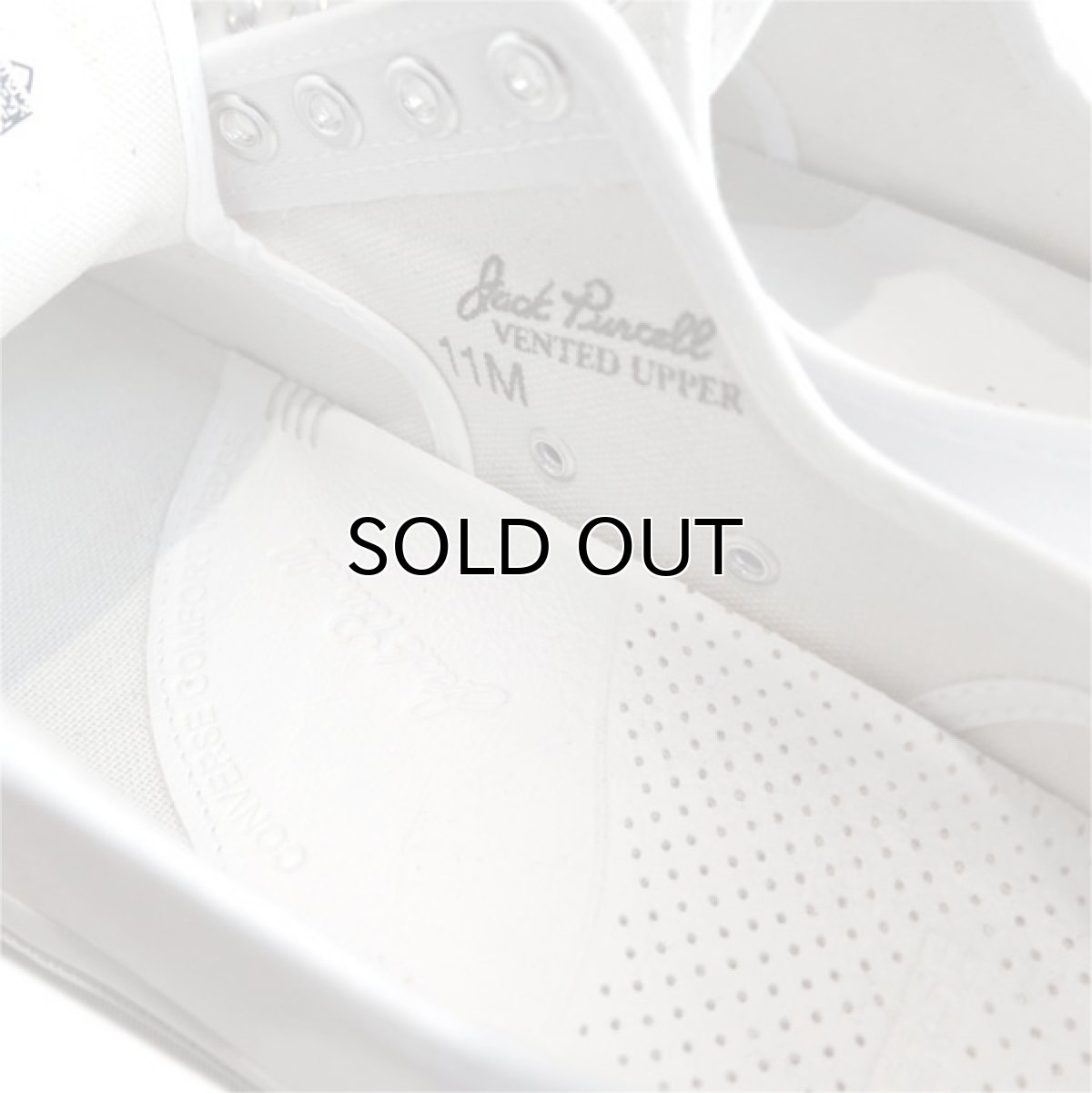 画像8: NEW Converse "Jack Purcell Signature" Canvas Sneaker　WHITE　size 11 (8)