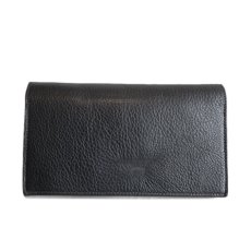 画像3: "JUTTA NEUMANN" Leather Wallet "the Waiter's Wallet"  color : Black / Violet　長財布 (3)